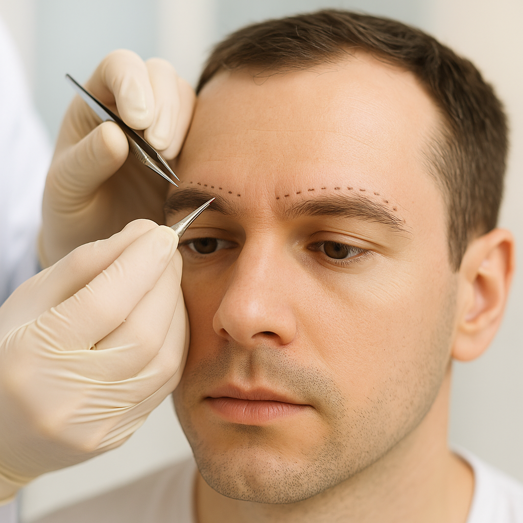 Augenbrauentransplantation